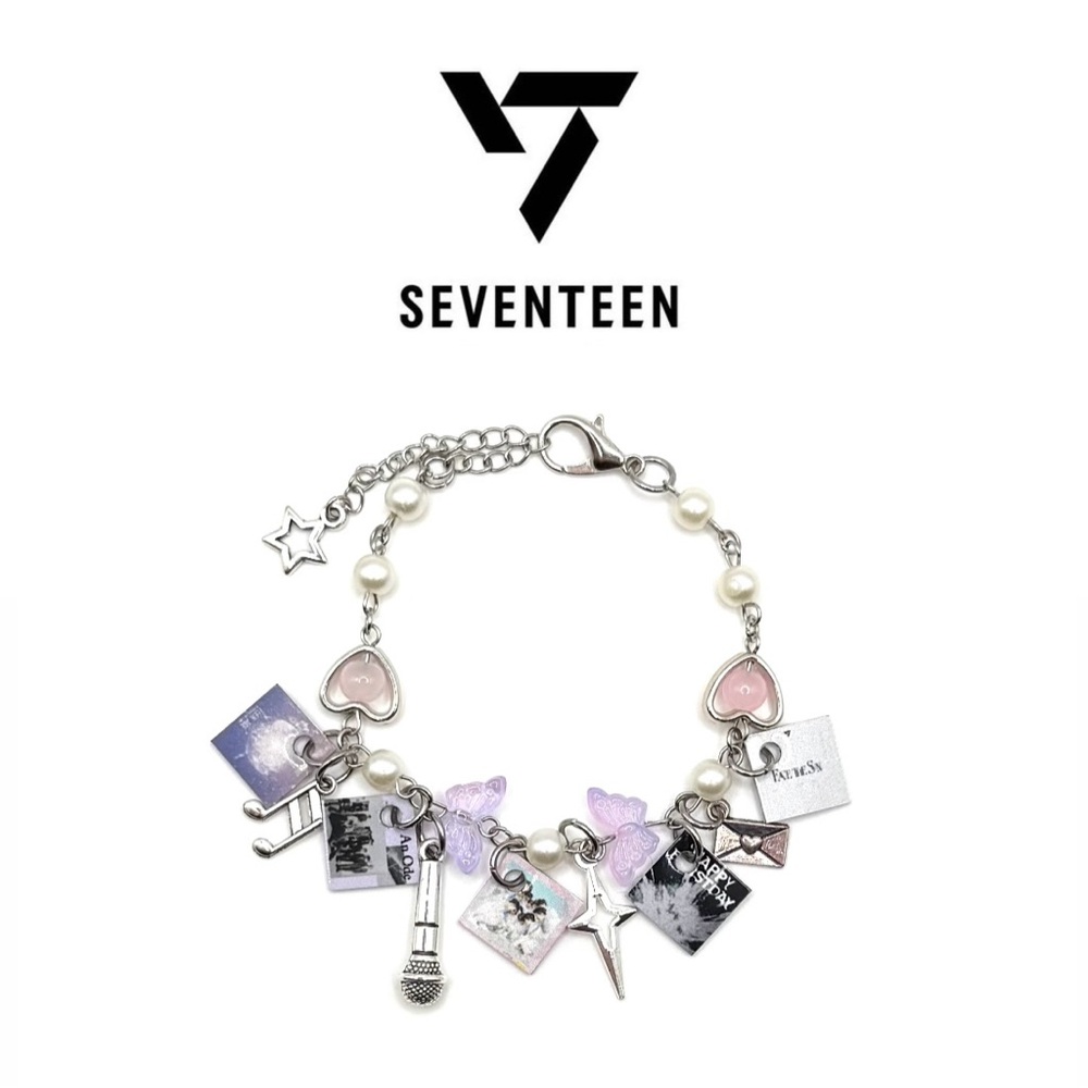 Seventeen SVT Kpop Album Charm Bracelet | Concert Outfit Accessories